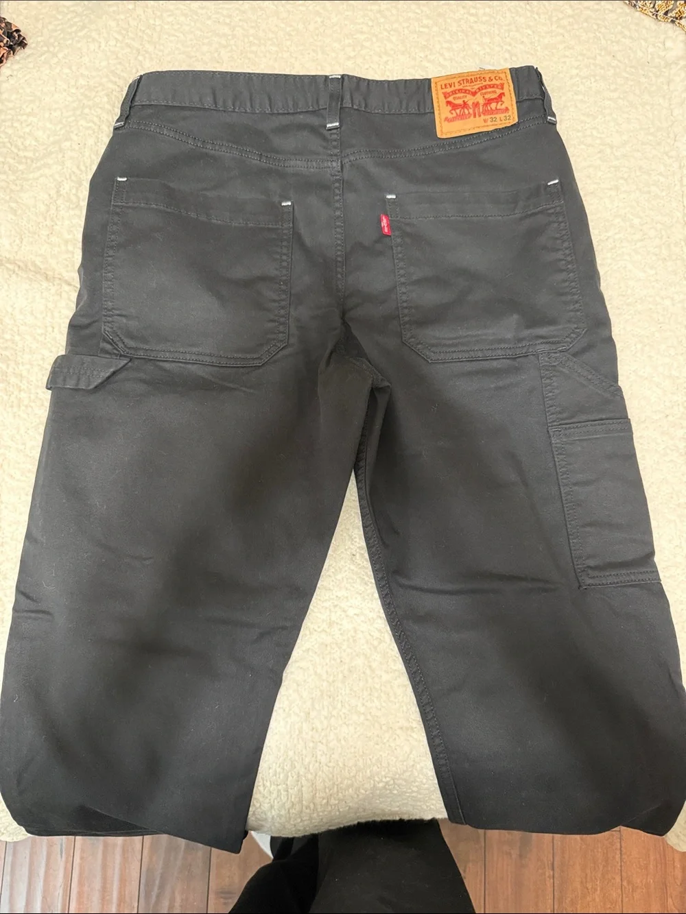 Levi's Black Utility Carpenter Pants